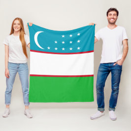 Manta Polar Bandera de Uzbekistán