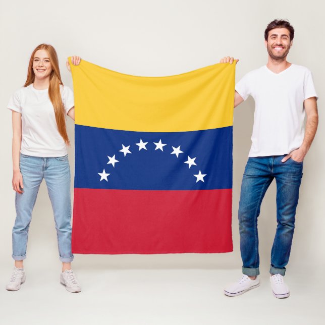Manta Polar Bandera de Venezuela (In situ)
