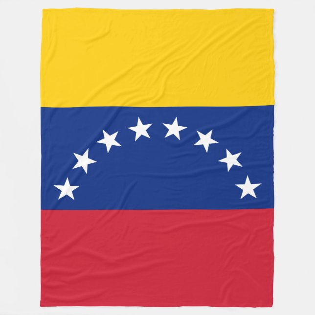 Manta Polar Bandera de Venezuela (Anverso)