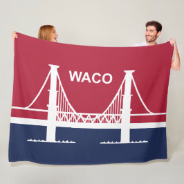 Manta Polar Bandera de Waco (Texas, Estados Unidos)