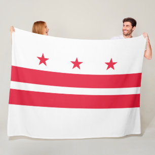 Manta Polar Bandera de Washington D.C. (Distrito de Columbia)