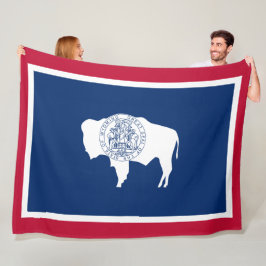 Manta Polar Bandera de Wyoming