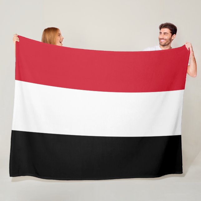 Manta Polar Bandera de Yemen (In situ)