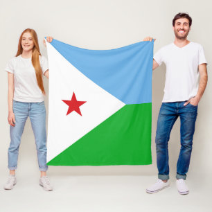 Manta Polar Bandera de Yibuti
