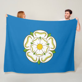 Manta Polar Bandera de Yorkshire (condado de Inglés)