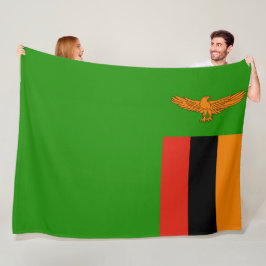 Manta Polar Bandera de Zambia