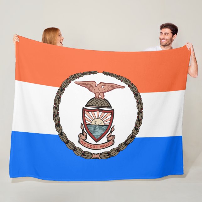 Manta Polar Bandera del Bronx (barrio de Nueva York) (In situ)