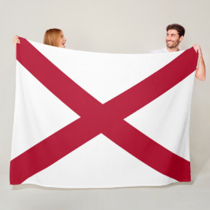 Manta Polar Bandera del estado de Alabama