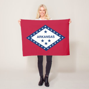Manta Polar Bandera del estado de Arkansas