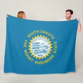 Manta Polar Bandera del Estado de Dakota del Sur