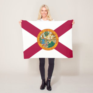 Manta Polar Bandera del estado de Florida