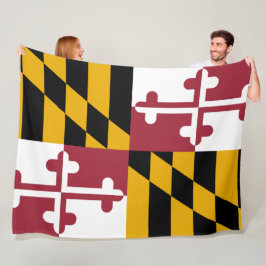 Manta Polar Bandera del Estado de Maryland