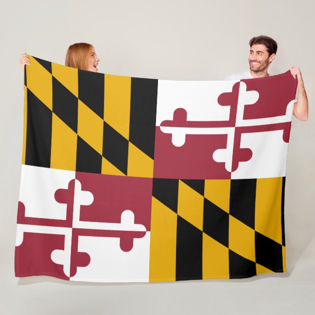 Manta Polar Bandera del Estado de Maryland (In situ)