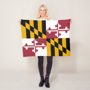 Manta Polar Bandera del estado de Maryland