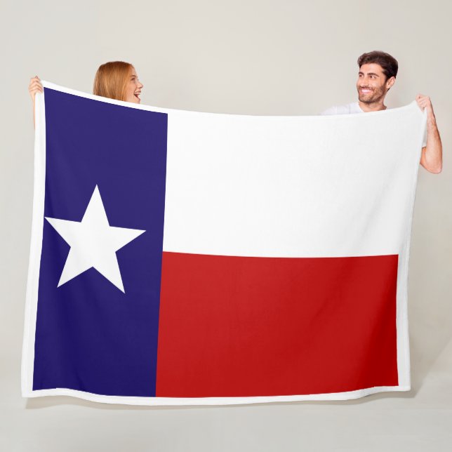 Manta Polar Bandera del Estado de Texas Imprimir funda de pape (In situ)