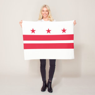 Manta Polar Bandera del estado de Washington DC