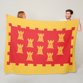 Manta Polar Bandera del Gran Manchester (condado del Reino Uni