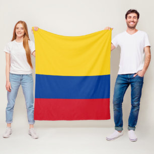 Manta Polar Bandera del medio de Colombia Bandera De Colombia