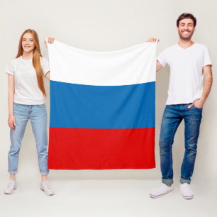 Manta Polar Bandera del medio de Rusia