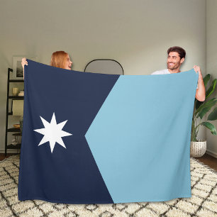 Manta Polar Bandera del nuevo estado rebelde de Minnesota
