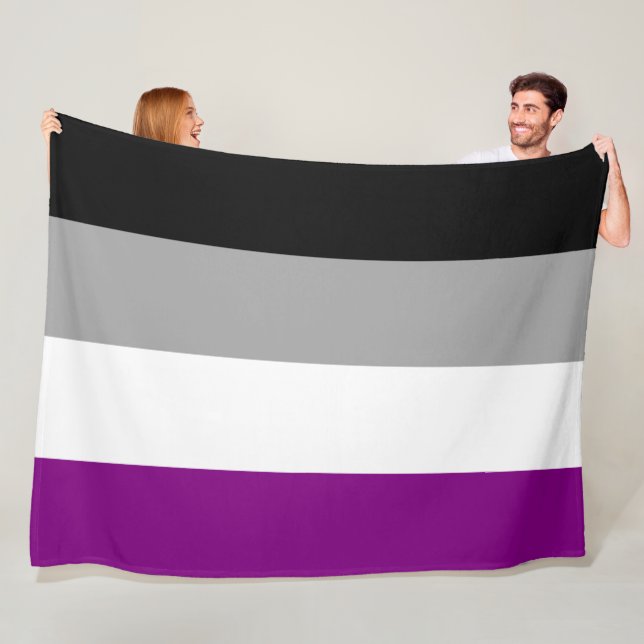Manta Polar Bandera del Orgullo Asexual (As) (Asexualidad) (In situ)