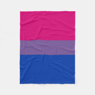 Manta Polar Bandera del Orgullo Bisexual
