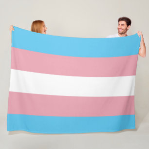 Manta Polar Bandera del orgullo del transexual