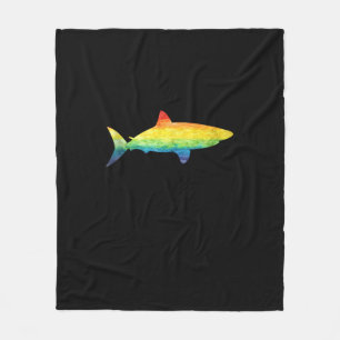 Manta Polar Bandera del orgullo gay del tiburón arcoiris LGBTQ
