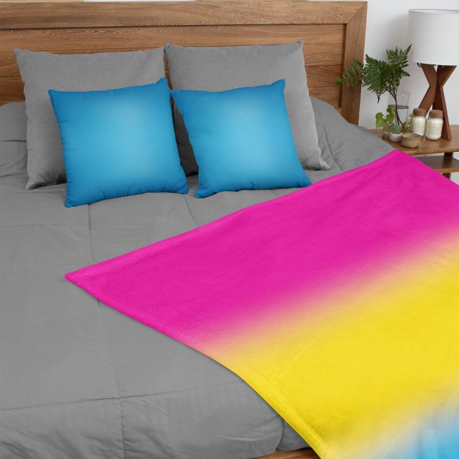 Manta Polar Bandera del Orgullo Pansexual de Gradiente - Bande (Subido por el creador)