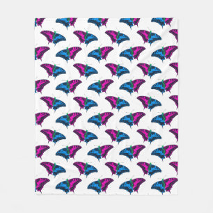 Manta Polar Bandera del Orgullo Polisexual Mariposa de cerda