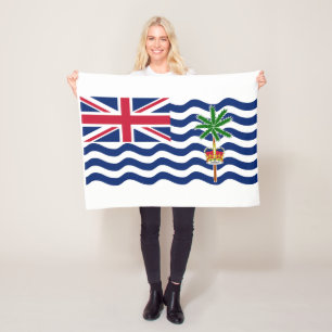 Manta Polar Bandera del Territorio Británico del Océano Índico