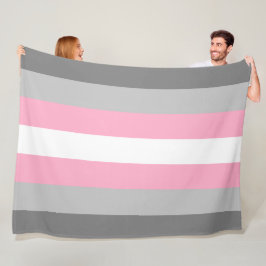 Manta Polar Bandera Demigirl (Orgullo Demi Chica) (Identidad d