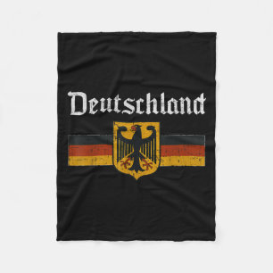 Manta Polar Bandera Deutschland Eagle Vintage German Heritage 
