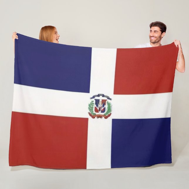 MANTA POLAR BANDERA DOMINICANA (In situ)