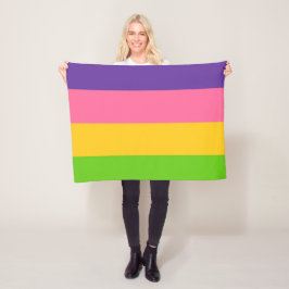 Manta Polar Bandera espáfica (Amor Lesbiano) (LGBT)