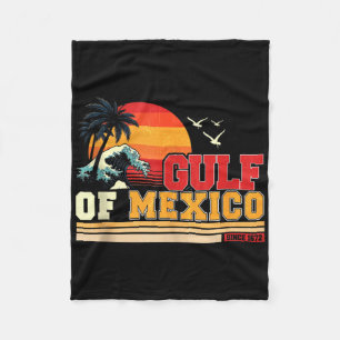 Manta Polar Bandera Estadounidense 2025 Del Golfo Retro De Est
