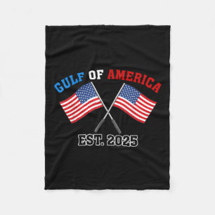 Manta Polar Bandera Estadounidense Gul-f Retro Of America Est