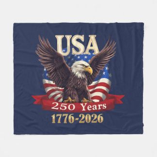 Manta Polar Bandera estadounidense patriótica 250º 1776-2026 Á