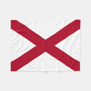 Manta Polar Bandera estatal de Alabama