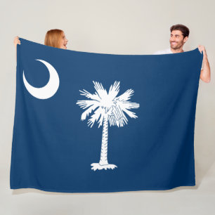 Manta Polar Bandera Estatal de Carolina del Sur