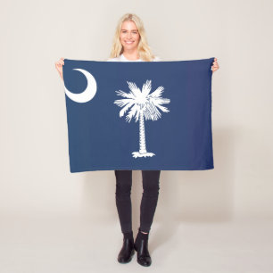 Manta Polar Bandera estatal de Carolina del Sur, Estados Unido
