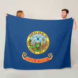 Manta Polar Bandera estatal de Idaho