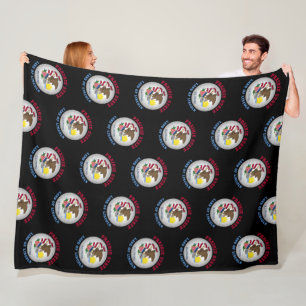 MANTA POLAR BANDERA ESTATAL DE ILLINOIS PRAIRIE