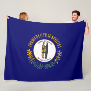 Manta Polar Bandera Estatal de Kentucky