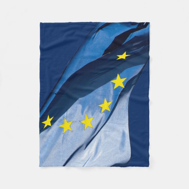Manta Polar Bandera europea (Anverso)