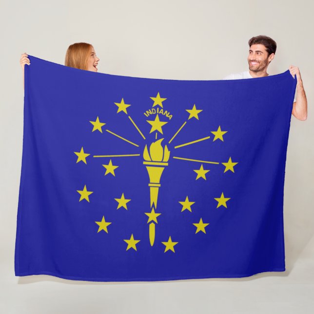 Manta Polar Bandera Fleece Blanket (In situ)