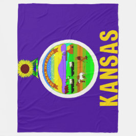Manta Polar Bandera Fleece Blanket