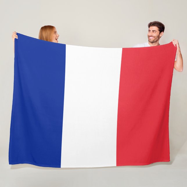 Manta Polar Bandera Francesa (Francia) (In situ)