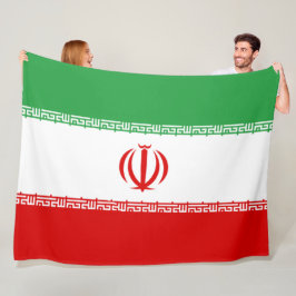 Manta Polar Bandera iraní (Irán) (persa)