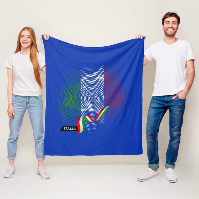 Manta Polar bandera italiana (In situ)